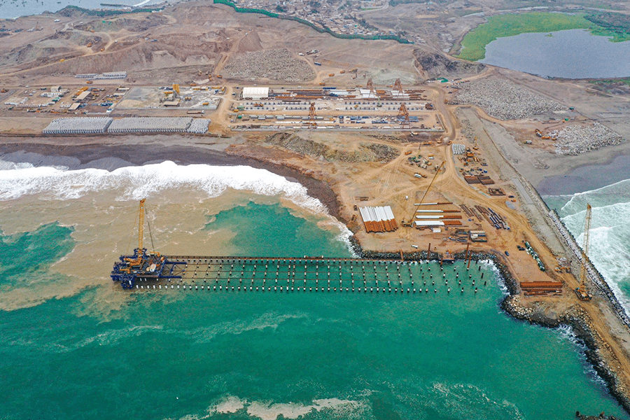 Puerto en Chancay